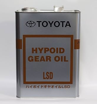 シャボン液 Toyota genuine hypoid gear oil LSD GL-5 85W-90 4L cans 08885